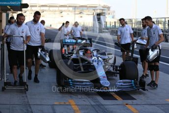 World © Octane Photographic Ltd. Formula 1 – Abu Dhabi Pirelli Tyre Test. Mercedes AMG Petronas Motorsport AMG F1 W10 EQ Power+ - George Russell. Yas Marina Circuit, Abu Dhabi, UAE. Wednesday 4th December 2019.