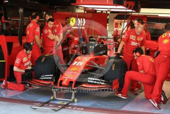 World © Octane Photographic Ltd. Formula 1 – Abu Dhabi Pirelli Tyre Test. Scuderia Ferrari SF90 – Charles Leclerc. Yas Marina Circuit, Abu Dhabi, UAE. Wednesday 4th December 2019.