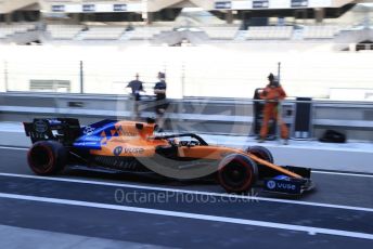 World © Octane Photographic Ltd. Formula 1 – Abu Dhabi Pirelli Tyre Test. McLaren MCL34 – Carlos Sainz. Yas Marina Circuit, Abu Dhabi, UAE. Wednesday 4th December 2019.