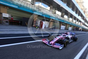 World © Octane Photographic Ltd. Formula 1 – Abu Dhabi Pirelli Tyre Test. SportPesa Racing Point RP19 – Lance Stroll. Yas Marina Circuit, Abu Dhabi, UAE. Wednesday 4th December 2019.