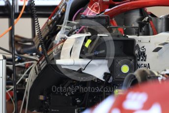 World © Octane Photographic Ltd. Formula 1 – Abu Dhabi GP - Setup. Alfa Romeo Racing C38. Yas Marina Circuit, Abu Dhabi, UAE. Thursday 28th November 2019.