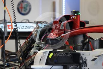 World © Octane Photographic Ltd. Formula 1 – Abu Dhabi GP - Setup. Alfa Romeo Racing C38. Yas Marina Circuit, Abu Dhabi, UAE. Thursday 28th November 2019.