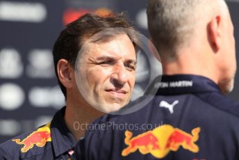 World © Octane Photographic Ltd. Formula 1 - Abu Dhabi GP - Paddock. Pierre Wache – Technical Director at Red Bull Racing. Yas Marina Circuit, Abu Dhabi, UAE. Thursday 28th November 2019.