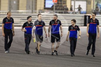 World © Octane Photographic Ltd. Formula 1 – Abu Dhabi GP - Track Walk. Scuderia Toro Rosso STR14 – Daniil Kvyat. Yas Marina Circuit, Abu Dhabi, UAE. Thursday 28th November 2019.