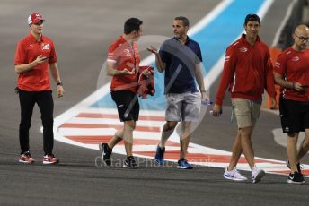 World © Octane Photographic Ltd. Formula 1 – Abu Dhabi GP - Track Walk. Prema Powerteam - Mick Schumacher. Yas Marina Circuit, Abu Dhabi, UAE. Thursday 28th November 2019.