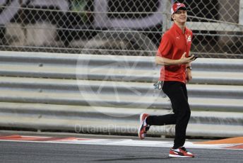 World © Octane Photographic Ltd. Formula 1 – Abu Dhabi GP - Track Walk. Prema Powerteam - Mick Schumacher. Yas Marina Circuit, Abu Dhabi, UAE. Thursday 28th November 2019.