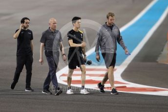 World © Octane Photographic Ltd. Formula 2 (F2) – Abu Dhabi GP - Track Walk. Jack Aitkenl. Yas Marina Circuit, Abu Dhabi, UAE. Thursday 28th November 2019.