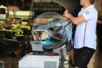 World © Octane Photographic Ltd. Formula 1 – Abu Dhabi GP - Setup. Mercedes AMG Petronas Motorsport AMG F1 W10 EQ Power+ - Lewis Hamilton. Yas Marina Circuit, Abu Dhabi, UAE. Thursday 28th November 2019.