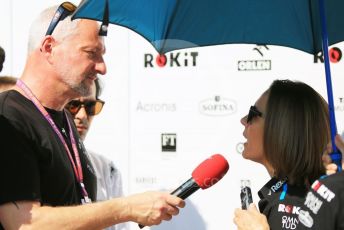 World © Octane Photographic Ltd. Formula 1 - Abu Dhabi GP - Paddock. Claire Williams - Deputy Team Principal of ROKiT Williams Racing. Yas Marina Circuit, Abu Dhabi, UAE. Thursday 28th November 2019.