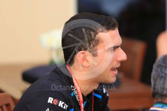 World © Octane Photographic Ltd. Formula 1 – Abu Dhabi GP - Paddock. ROKiT Williams Racing FW 42 - Nicholas Latifi. Yas Marina Circuit, Abu Dhabi, UAE. Thursday 28th November 2019.