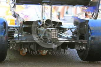 World © Octane Photographic Ltd. Formula 1 – Abu Dhabi GP - Scrutineering. McLaren MCL34 – Carlos Sainz. Yas Marina Circuit, Abu Dhabi, UAE. Thursday 28th November 2019.