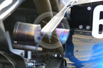 World © Octane Photographic Ltd. Formula 1 – Abu Dhabi GP - Scrutineering. ROKiT Williams Racing FW 42 – George Russell. Yas Marina Circuit, Abu Dhabi, UAE. Thursday 28th November 2019.