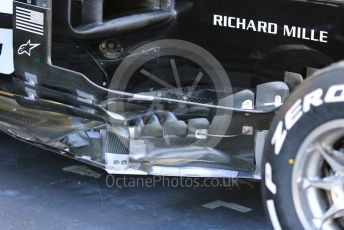 World © Octane Photographic Ltd. Formula 1 – Abu Dhabi GP - Scrutineering. Haas F1 Team VF19 – Romain Grosjean. Yas Marina Circuit, Abu Dhabi, UAE. Thursday 28th November 2019.