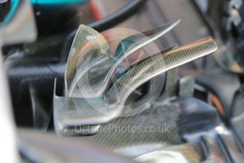 World © Octane Photographic Ltd. Formula 1 – Abu Dhabi GP - Scrutineering. Mercedes AMG Petronas Motorsport AMG F1 W10 EQ Power+ - Lewis Hamilton. Yas Marina Circuit, Abu Dhabi, UAE. Thursday 28th November 2019.