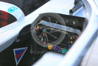 World © Octane Photographic Ltd. Formula 1 – Abu Dhabi GP - Scrutineering. Mercedes AMG Petronas Motorsport AMG F1 W10 EQ Power+ - Lewis Hamilton. Yas Marina Circuit, Abu Dhabi, UAE. Thursday 28th November 2019.