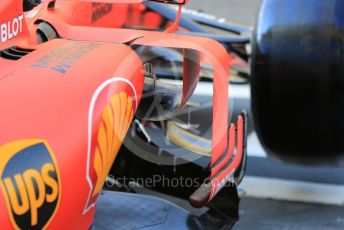 World © Octane Photographic Ltd. Formula 1 – Abu Dhabi GP - Scrutineering. Scuderia Ferrari SF90 – Charles Leclerc. Yas Marina Circuit, Abu Dhabi, UAE. Thursday 28th November 2019.