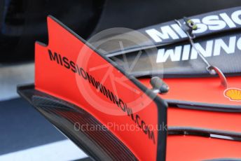 World © Octane Photographic Ltd. Formula 1 – Abu Dhabi GP - Scrutineering. Scuderia Ferrari SF90 – Charles Leclerc. Yas Marina Circuit, Abu Dhabi, UAE. Thursday 28th November 2019.