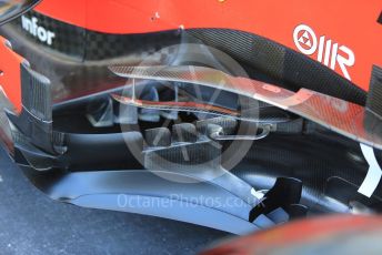 World © Octane Photographic Ltd. Formula 1 – Abu Dhabi GP - Scrutineering. Scuderia Ferrari SF90 – Charles Leclerc. Yas Marina Circuit, Abu Dhabi, UAE. Thursday 28th November 2019.