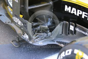 World © Octane Photographic Ltd. Formula 1 – Abu Dhabi GP - Scrutineering. Renault Sport F1 Team RS19 – Nico Hulkenberg. Yas Marina Circuit, Abu Dhabi, UAE. Thursday 28th November 2019.