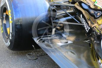 World © Octane Photographic Ltd. Formula 1 – Abu Dhabi GP - Scrutineering. Renault Sport F1 Team RS19 – Nico Hulkenberg. Yas Marina Circuit, Abu Dhabi, UAE. Thursday 28th November 2019.