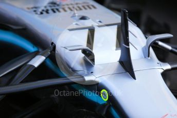 World © Octane Photographic Ltd. Formula 1 – Abu Dhabi GP - Scrutineering. Mercedes AMG Petronas Motorsport AMG F1 W10 EQ Power+ - Valtteri Bottas. Yas Marina Circuit, Abu Dhabi, UAE. Thursday 28th November 2019.
