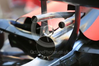 World © Octane Photographic Ltd. Formula 1 – Abu Dhabi GP - Scrutineering. Scuderia Ferrari SF90 – Sebastian Vettel. Yas Marina Circuit, Abu Dhabi, UAE. Thursday 28th November 2019.