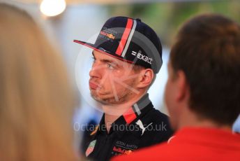 World © Octane Photographic Ltd. Formula 1 – Abu Dhabi GP - Paddock. Aston Martin Red Bull Racing RB15 – Max Verstappen. Yas Marina Circuit, Abu Dhabi, UAE. Thursday 28th November 2019.