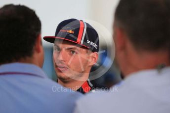 World © Octane Photographic Ltd. Formula 1 – Abu Dhabi GP - Paddock. Aston Martin Red Bull Racing RB15 – Max Verstappen. Yas Marina Circuit, Abu Dhabi, UAE. Thursday 28th November 2019.