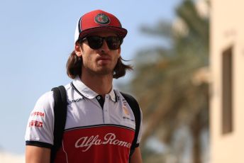 World © Octane Photographic Ltd. Formula 1 – Abu Dhabi GP - Paddock. Alfa Romeo Racing C38 – Antonio Giovinazzi. Yas Marina Circuit, Abu Dhabi, UAE. Thursday 28th November 2019.