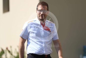 World © Octane Photographic Ltd. Formula 1 - Abu Dhabi GP - Paddock. Andrea Stella – Performance Director of McLaren. Yas Marina Circuit, Abu Dhabi, UAE. Thursday 28th November 2019.