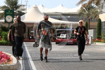 World © Octane Photographic Ltd. Formula 1 – Abu Dhabi GP - Paddock. Mercedes AMG Petronas Motorsport AMG F1 W10 EQ Power+ - Lewis Hamilton. Yas Marina Circuit, Abu Dhabi, UAE. Thursday 28th November 2019.