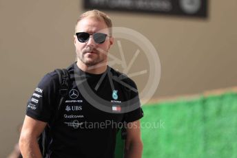 World © Octane Photographic Ltd. Formula 1 – Abu Dhabi GP - Paddock. Mercedes AMG Petronas Motorsport AMG F1 W10 EQ Power+ - Valtteri Bottas. Yas Marina Circuit, Abu Dhabi, UAE. Thursday 28th November 2019.