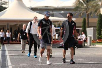 World © Octane Photographic Ltd. Formula 1 – Abu Dhabi GP - Paddock. SportPesa Racing Point RP19 – Lance Stroll. Yas Marina Circuit, Abu Dhabi, UAE. Thursday 28th November 2019.