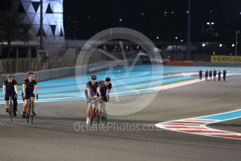 World © Octane Photographic Ltd. Formula 1 – Abu Dhabi GP - Track Walk. Scuderia Toro Rosso STR14 – Pierre Gasly. Yas Marina Circuit, Abu Dhabi, UAE. Thursday 28th November 2019.