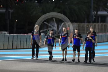 World © Octane Photographic Ltd. Formula 1 – Abu Dhabi GP - Track Walk. Scuderia Toro Rosso STR14 – Daniil Kvyat. Yas Marina Circuit, Abu Dhabi, UAE. Thursday 28th November 2019.