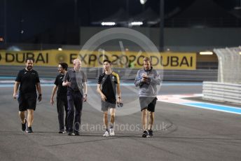 World © Octane Photographic Ltd. Formula 2 (F2) – Abu Dhabi GP - Track Walk. Jack Aitkenl. Yas Marina Circuit, Abu Dhabi, UAE. Thursday 28th November 2019.