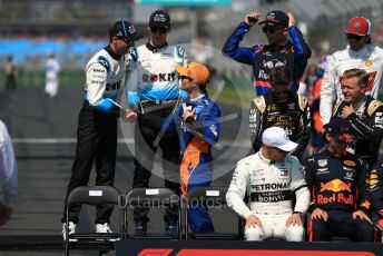 World © Octane Photographic Ltd. Formula 1 – Australian GP Class of 2019. ROKiT Williams Racing – Robert Kubica and George Russell, McLaren MCL34 – Lando Norris, Scuderia Toro Rosso STR14 – Alexander Albon , Alfa Romeo FRacing C38 – Antonio Giovinazzi, Mercedes AMG Petronas Motorsport AMG F1 W10 EQ Power+ - Valtteri Bottas, Aston Martin Red Bull Racing RB15 – Pierre Gasly and Rich Energy Haas F1 Team VF19 – Romain Grosjean and Kevin Magnussen. Melbourne, Australia. Sunday 17th March 2019.