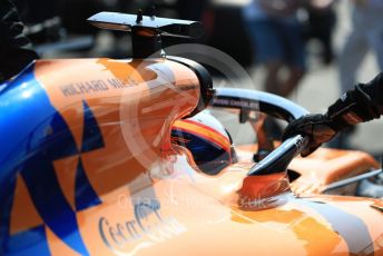 World © Octane Photographic Ltd. Formula 1 – Australian GP Grid. McLaren MCL34 – Carlos Sainz. Melbourne, Australia. Sunday 17th March 2019.