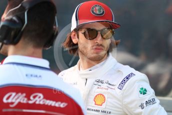 World © Octane Photographic Ltd. Formula 1 – Australian GP Grid. Alfa Romeo Racing C38 – Antonio Giovinazzi. Melbourne, Australia. Sunday 17th March 2019.