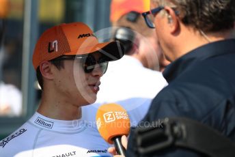 World © Octane Photographic Ltd. Formula 1 – Australian GP Grid. McLaren MCL34 – Lando Norris. Melbourne, Australia. Sunday 17th March 2019.