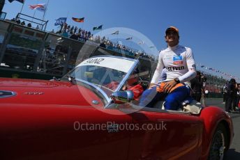 World © Octane Photographic Ltd. Formula 1 – Australian GP Drivers’ parade. McLaren MCL34 – Carlos Sainz. Melbourne, Australia. Sunday 17th March 2019.