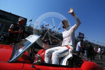 World © Octane Photographic Ltd. Formula 1 – Australian GP Drivers’ parade. Alfa Romeo FRacing C38 – Antonio Giovinazzi. Melbourne, Australia. Sunday 17th March 2019.