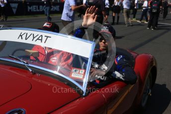 World © Octane Photographic Ltd. Formula 1 – Australian GP Drivers’ parade. Scuderia Toro Rosso STR14 – Daniil Kvyat. Melbourne, Australia. Sunday 17th March 2019.