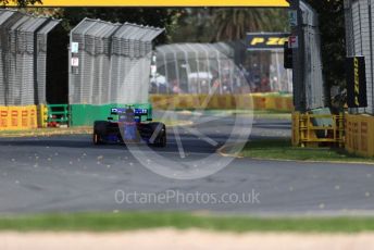 World © Octane Photographic Ltd. Formula 1 – Australian GP Practice 1. Scuderia Toro Rosso STR14 – Alexander Albon. Friday 15th Melbourne, Australia. Friday 15th March 2019.