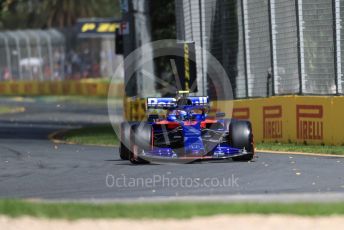 World © Octane Photographic Ltd. Formula 1 – Australian GP Practice 1. Scuderia Toro Rosso STR14 – Alexander Albon. Friday 15th Melbourne, Australia. Friday 15th March 2019.