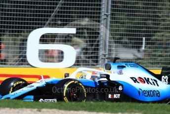 World © Octane Photographic Ltd. Formula 1 – Australian GP Practice 1. ROKiT Williams Racing – George Russell. Friday 15th Melbourne, Australia. Friday 15th March 2019.