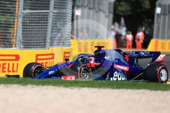 World © Octane Photographic Ltd. Formula 1 – Australian GP Practice 1. Scuderia Toro Rosso STR14 – Daniil Kvyat. Friday 15th Melbourne, Australia. Friday 15th March 2019.