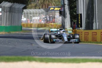 World © Octane Photographic Ltd. Formula 1 – Australian GP Practice 1. Mercedes AMG Petronas Motorsport AMG F1 W10 EQ Power+ - Lewis Hamilton. Friday 15th Melbourne, Australia. Friday 15th March 2019.