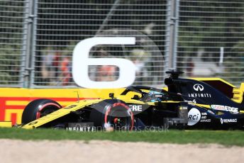 World © Octane Photographic Ltd. Formula 1 – Australian GP Practice 1. Renault Sport F1 Team RS19 – Daniel Ricciardo. Friday 15th Melbourne, Australia. Friday 15th March 2019.