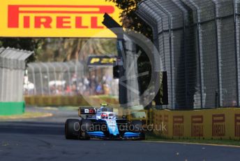 World © Octane Photographic Ltd. Formula 1 – Australian GP Practice 1. ROKiT Williams Racing – Robert Kubica. Friday 15th Melbourne, Australia. Friday 15th March 2019.